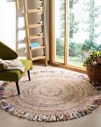 Beige Plush Shag Rug